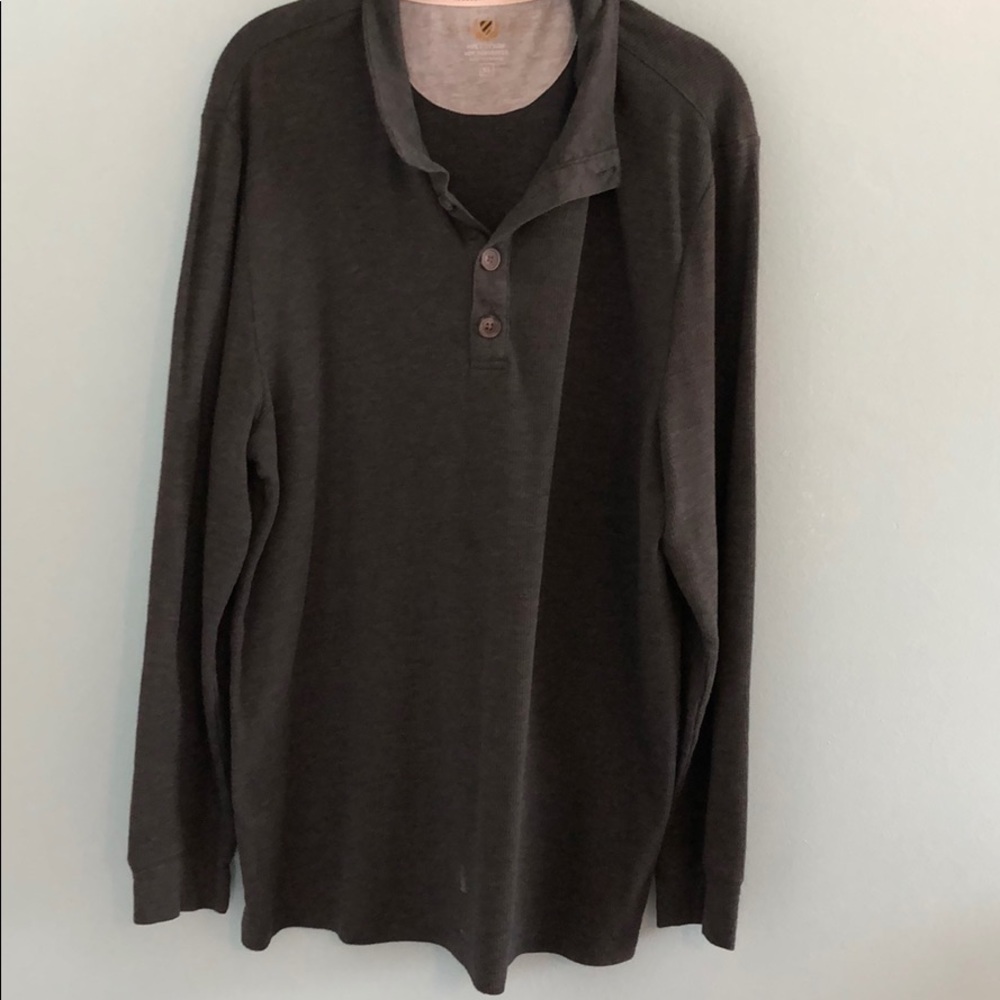 Xl Grey Henley